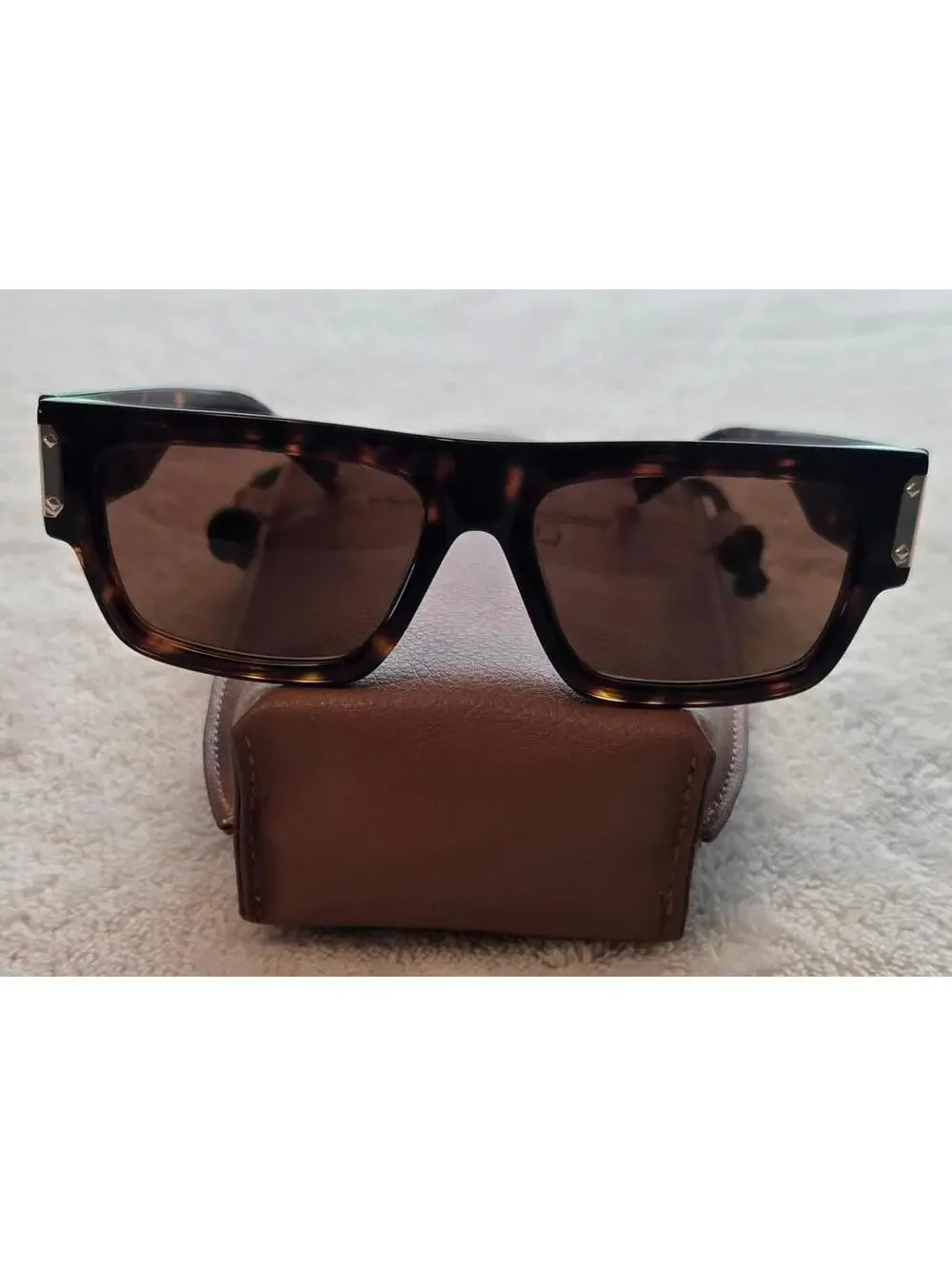New MCM Worldwide Sunglasses MW0019 Dark Havana / 52J, Designer Tortoise